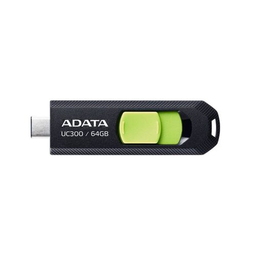 ADATA UC300 unidad flash USB 64 GB USB Tipo C 3.2 Gen 1 (3.1 Gen 1) Negro, Verde