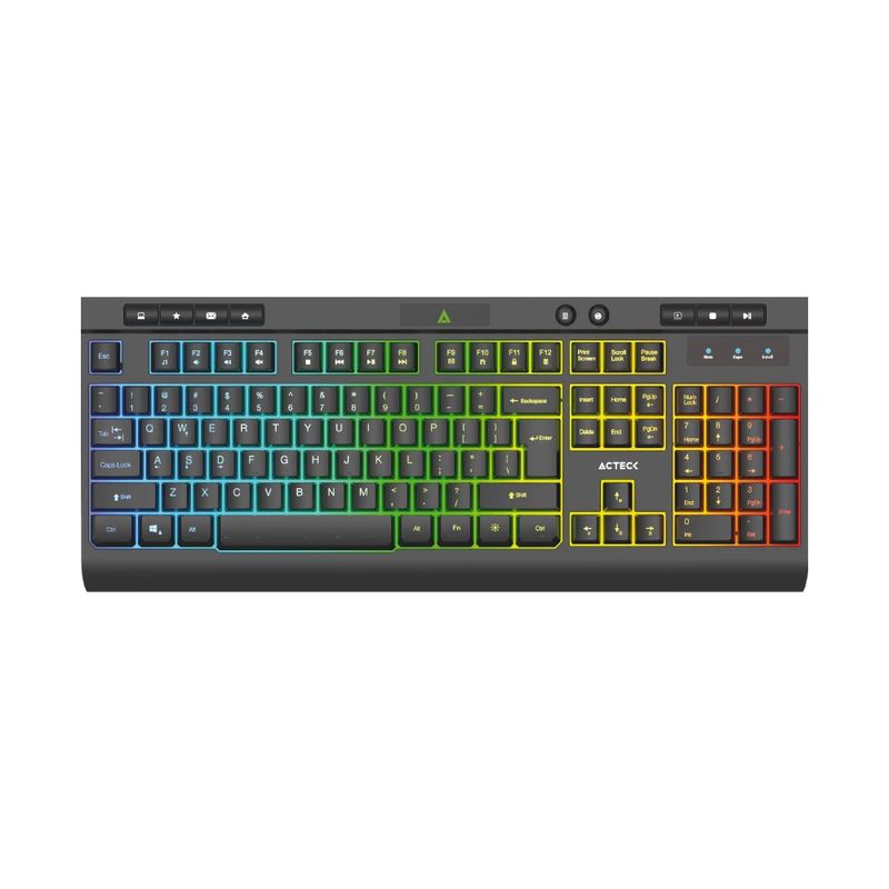 Teclado-Alambrico-Led-AUREAN-PRO-TA477G-Acteck-Advanced-Series---
