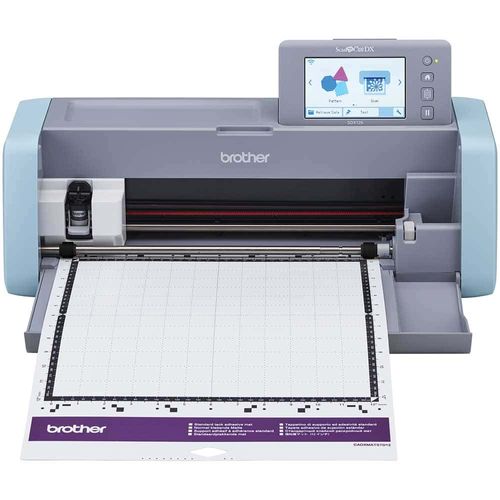 Plotter de Corte Scanncut Compacto Gris con Azul Brother SDX125