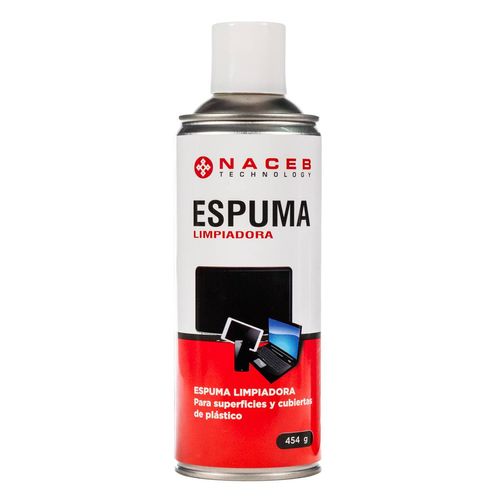 Espuma limpiadora - 454 g Mezcla de materiales orgánicos no tóxicos de baja reactividad quimica que no se consideran dañinos al medio ambiente ni a la