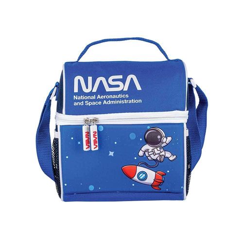 Lonchera Escolar Térmica Azul Astronauta NASA Techzone NSLBGR