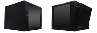 Gabinete-de-pared-WAM-WC06UR06-A-19-acero-rolado-en-frio--6U---capacidad-de-carga--23kg-color-negro