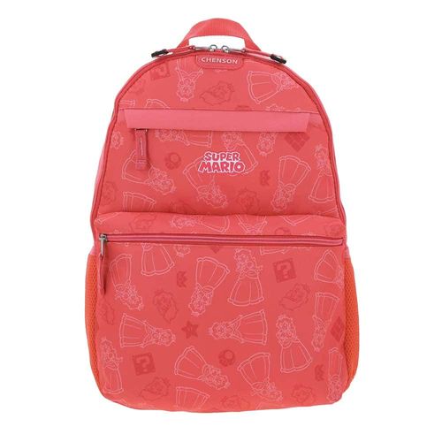 Mochila de Primaria Rosa para Niña Peach Mario Bros Chenson MB66500-P