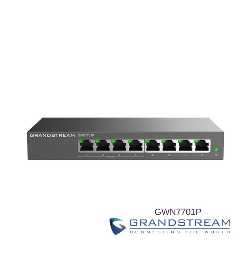Switch-No-Administrable-de-8-puertos-Gigabit-con-4-puertos-Poe-hasta-60W-de-salida---compatible-con-GWN-Cloud-carcasa-metalica