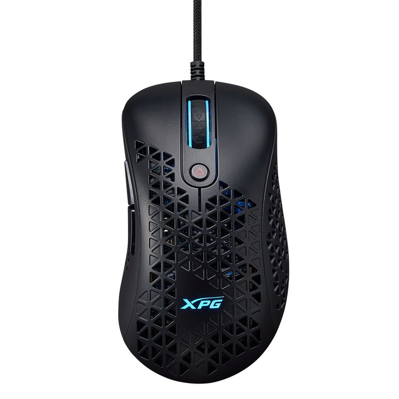 Mouse-GAMING-XPG-SLINGSHOT.--Con-sensor-optico-PMW3360-ofrece-hata-12---000-DPI.-Cable-trenzado-ultraligero-efectos-de-iluminacion-RGB-SLINGSHOT-BKC