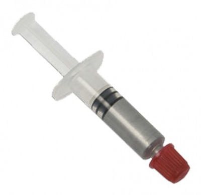 PASTA TÉRMICA PARA CPU - 1.5 GRAMOS, EN JERINGA P/FÁCIL APLICACIÓN, COLOR PLATA, BROBOTIX 034600