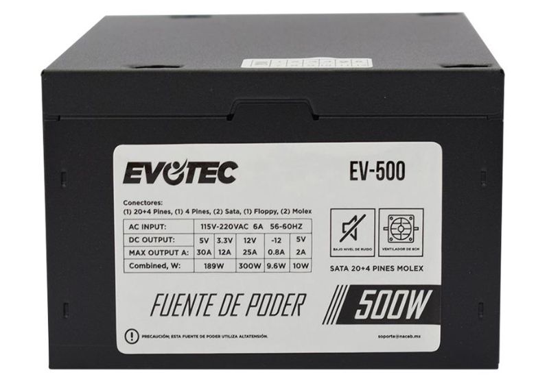 Fuente-de-Poder-EVOTEC-EV-500---Negro-500-W