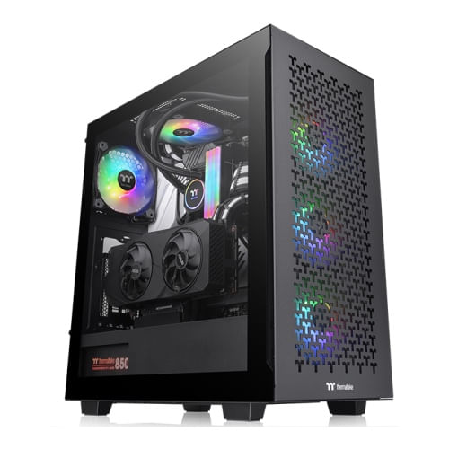 Gabinete--THERMALTAKE-V350-TG-ARGB-AIR---Midi-Tower-Gabinete-ATX-Micro-ATX-y-Mini-ITX-Negro