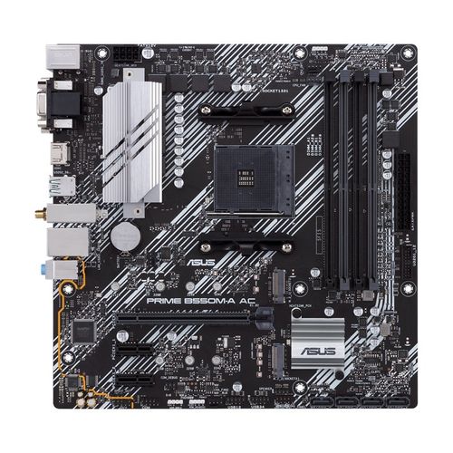 ASUS PRIME B550M-A AC AMD B550 Enchufe AM4 Micro ATX