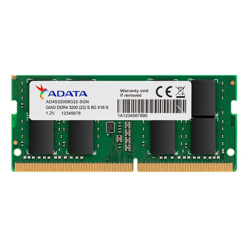 Memoria-RAM-ADATA-AD4S32008G22-SGN---8-GB-DDR4-3200-MHz-SO-DIMM