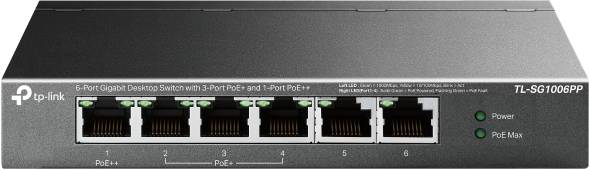 Switch-Gigabit-de-sobremesa-de-6-puertos-con-PoE--de-3-puertos-y-PoE---de-1-puerto---