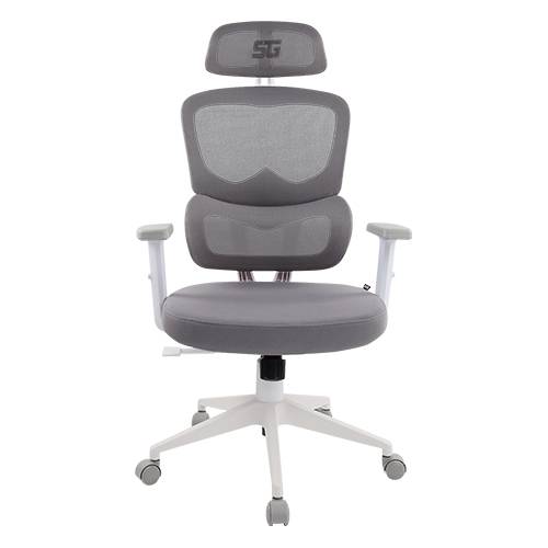 SILLA VORAGO START THE GAME CGM-400-WH MESH / RECLINABLE / DESCANSA BRAZOS 1D / NEGRA -