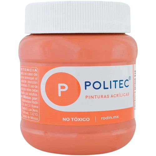 Pintura Acrílica Terracota Frasco con 250 ml Politec 34047