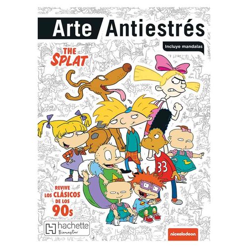 Libro Mini Antiestrés Nickelodeon The Splat Larousse 5365