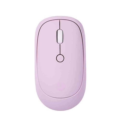 Mouse Inalámbrico 1,600 DPI Rosa Techzone TZMOUINA03