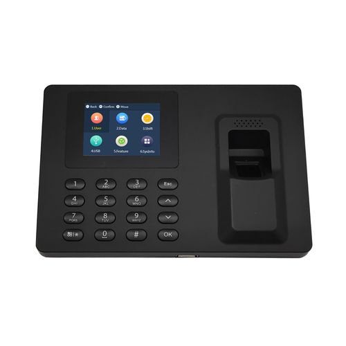 Control de Asistencia Pantalla a Color de 2.4/ 1000 Usuarios y 100 - 000 Registros/ Comunicación TCP/IP/Soporta Passwords/Puerto USB para Actualizació