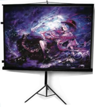 Pantalla de Proyección Multimedia Screens MST152 - 84 pulgadas, Tripié, Color blanco