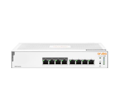 Switch HPE Instant On 1830 Gigabit Ethernet - 8 puertos, 4p PoE Clase 4 65 W (JL811A)