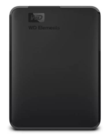 Disco Duro Western Digital BLACK ELEMENTS WDBUZG0010BBK-WESN 1TB - Conector: Micro-B, Interfaz: USB 3.2 Gen 1, USB 3.0, Modelo: WDBUZG0010BBK-WESN