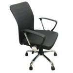 Silla-Ejecutiva-Nextep-NE-650R-Altura-Ajustable-Reclinable-Polipiel-Base-Giratoria-Color-Negro---