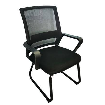 Silla-de-Visita-Nextep-NE-652N-con-Descansabrazos-Tela-Malla-color-negro---