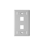 Placa-de-Pared-2-Puertos-BELDEN-AX102655---Blanco-De-plastico
