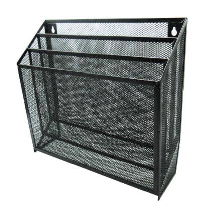 Clasificador Nextep ne-176 Malla Metálica tres niveles Grande caja blanco Negro -