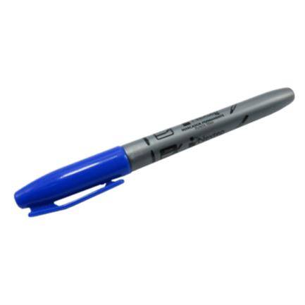 Marcador-Permanente-Nextep-NE-072-Punto-Fino-2mm-Color-Azul-con-12-piezas---