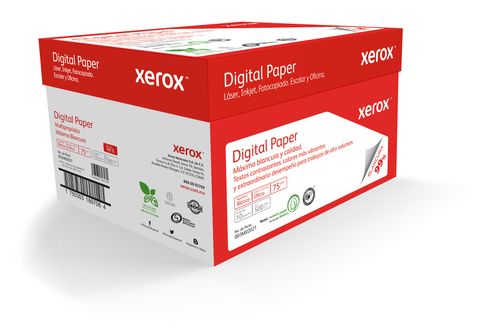 XEROX PAPEL DIGITAL ROJO OFICIO 99  BLANCURA -