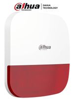 Sirena-Inalambrica-para-Exterior-con-Estrobo-Rojo--110dB---Multiples-sonidos-de-Alarma--IP65--Alarma-de-Bateria-Baja-NB---