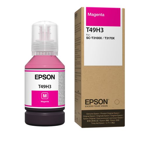 Botella de Tinta EPSON T49H300 - Magenta, Sure Color T3170X, Botella