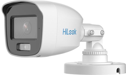 Bala TURBOHD 2 Megapixel (1080p) / Imagen a Color 24/7 / Lente 2.8 mm / ColorVu Lite / Luz Blanca 20 mts / IP66 / Policarbonato / Microfono Integrado