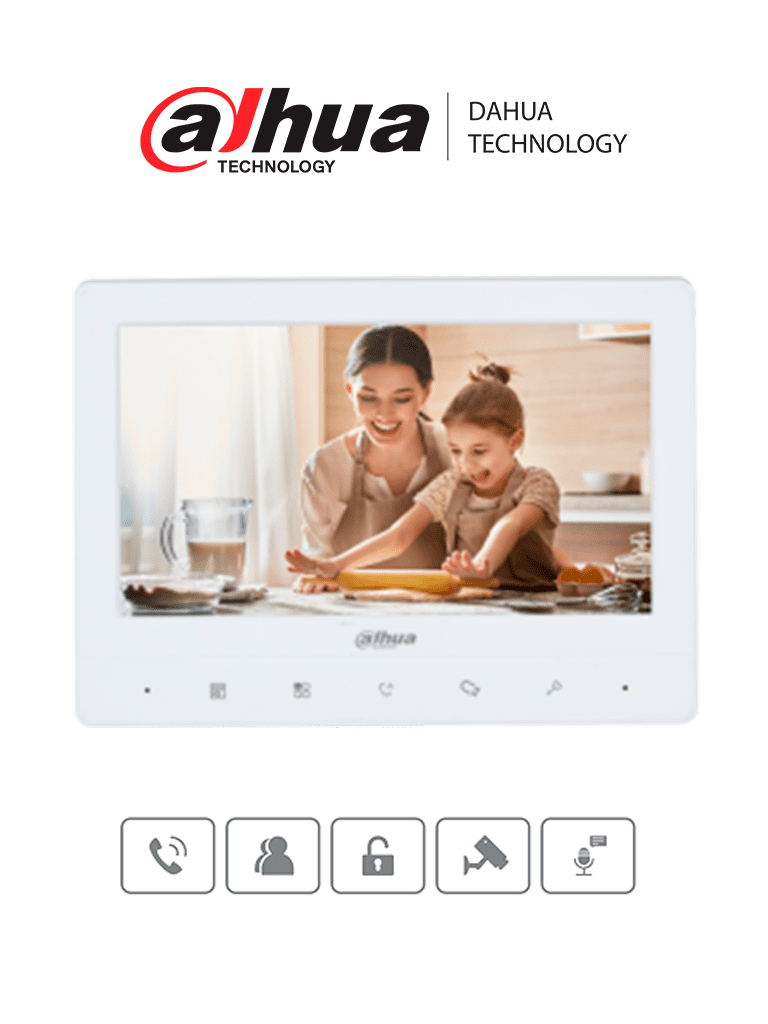 Monitor-Dahua-Technology-DHI-VTH1020J---Si-7-pulgadas-1204-x-600-Pixeles-Blanco