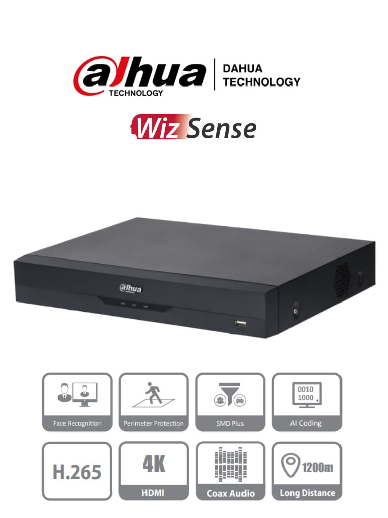 XVR--Dahua-Technology-DH-XVR5116H-4KL-I3---Negro-3840-x-2160-Pixeles-H.264-H.264--H.265-H.265--16-16
