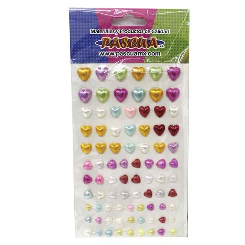 Piedra Decorativa Perlas de Corazón Surtido Pascua PI-PECOR-S