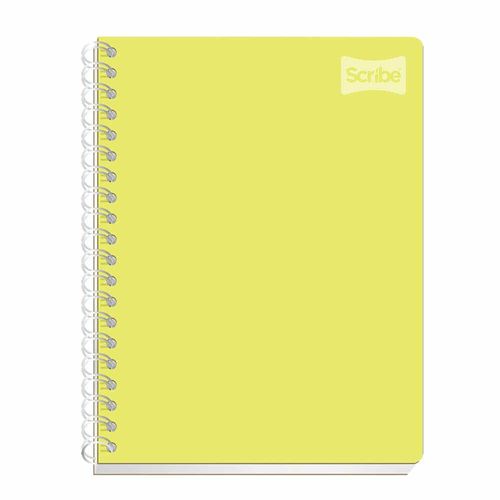 Cuaderno Espiral de 200 Hojas Profesional de Raya Polycover Scribe