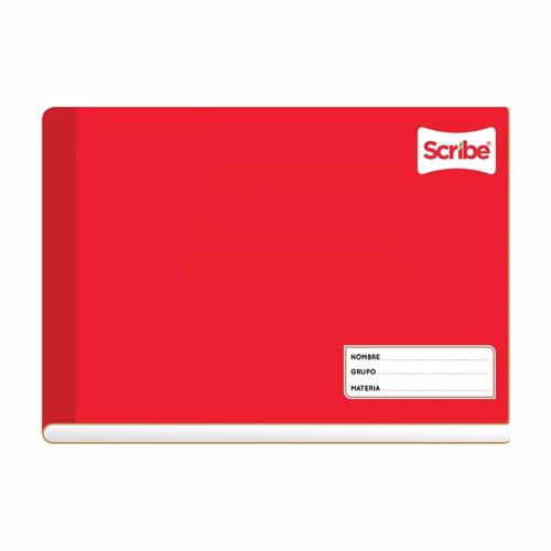 Cuaderno Cosido de 100 Hojas Italiano Blanco Scribe