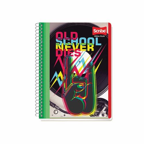 Cuaderno Espiral de 100 Hojas Francés Raya Mega Scribe