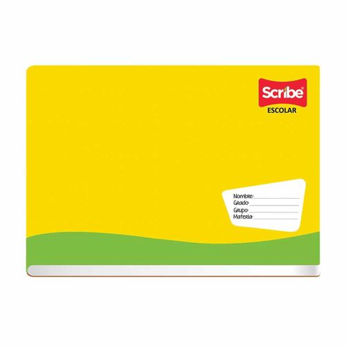 Cuaderno Grapa de 50 Hojas Italiano de Raya Scribe