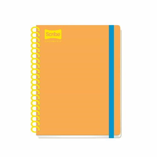 Cuaderno Espiral de 100 Hojas Profesional de Cuadro Chico Pasta Dura Excellence Scribe