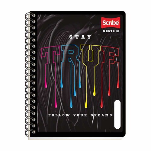 Cuaderno Espiral de 100 Hojas Profesional Raya Serie III Scribe