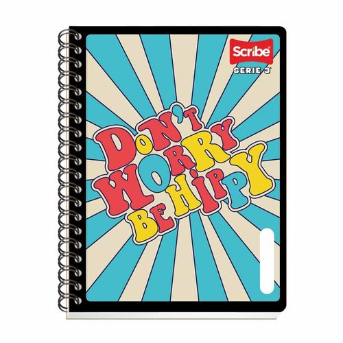 Cuaderno Espiral de 100 Hojas Profesional de Cuadro Grande Serie III Scribe