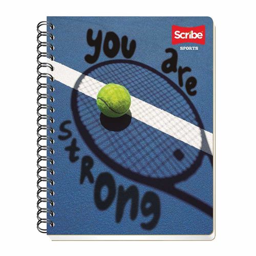 Cuaderno Espiral de 100 Hojas Profesional Raya Sports Scribe
