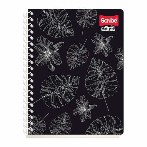 Cuaderno Espiral de 100 Hojas Profesional de Raya Natural Scribe