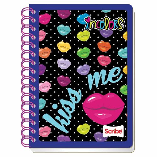 Cuaderno Espiral de 100 Hojas Francés Raya Incolors Scribe