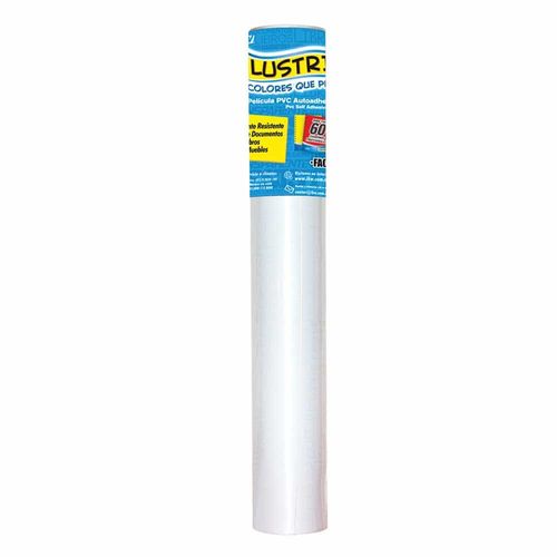 Plástico Autoadherible de 45 cm x 20 mts Blanco KW 0088