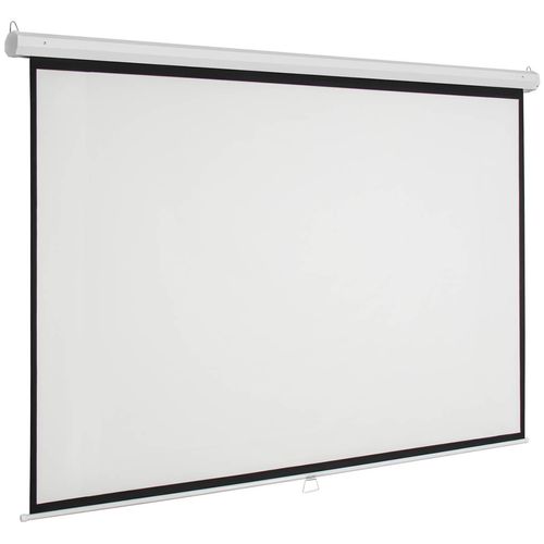 Pantalla de Proyección de pared manual MSC-154 - MULTIMEDIA SCREEN, 1.54x1.54m. 86 pulgadas diagonales.