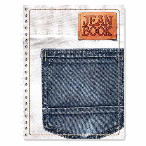 Cuaderno Espiral de 200 Hojas Profesional de Cuadro Grande con Separadores Jean Book