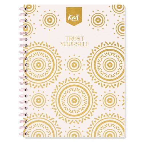 Cuaderno Espiral de 100 Hojas Francés Cuadro Chico Kiut