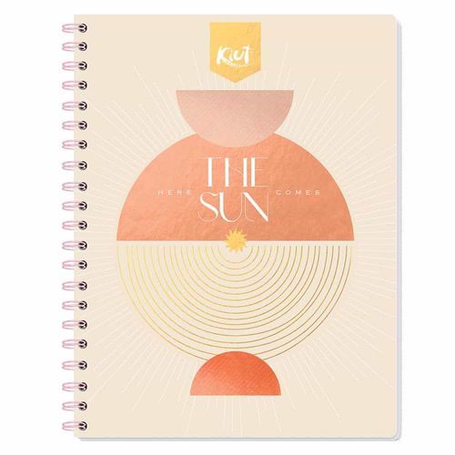 Cuaderno Espiral de 100 Hojas Profesional de Cuadro Chico Kiut